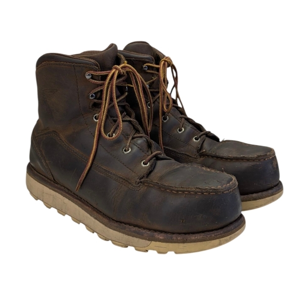 Red Wing 2440 Traction Tred Lite Work Boots 2440 GUC Size 10  S3870 - Picture 1 of 12